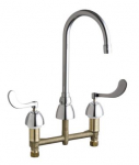 Chicago Faucets 786-E35ABCP Concealed Kitchen Sink Faucet